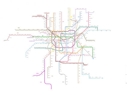 上海地铁线路图-上海地铁运营时间-首末车时间2023